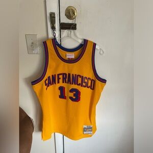 Wilt Chamberlain San Francisco Warriors Mitchell & Ness men’s NBA jersey M